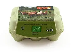 Huevos ecológicos frescos M/L