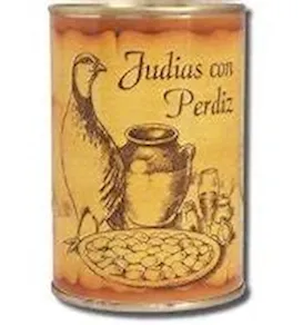 Judías fabes con perdiz