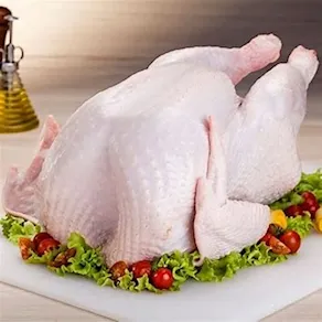 Pavo fresco entero