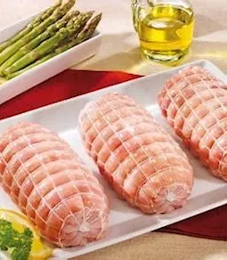 Rulo de pularda relleno