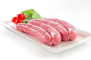 Salchichas frescas de pollo y pavo