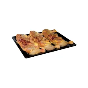 Traseros de pollo de corral